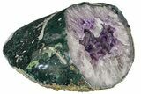 Purple Amethyst Geode - Artigas, Uruguay #151282-2